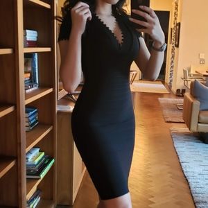 Herve Leger Little Black Dress